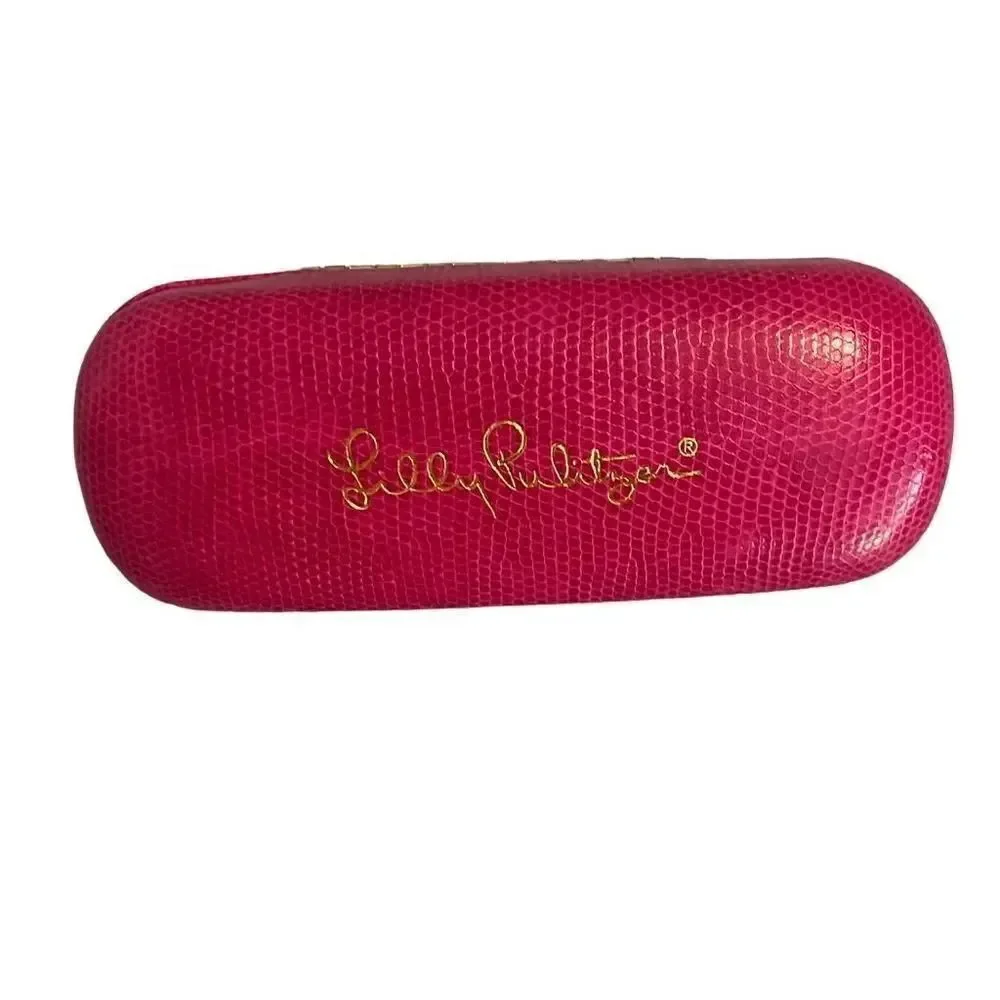 Lilly Pulitzer hard eyeglass case